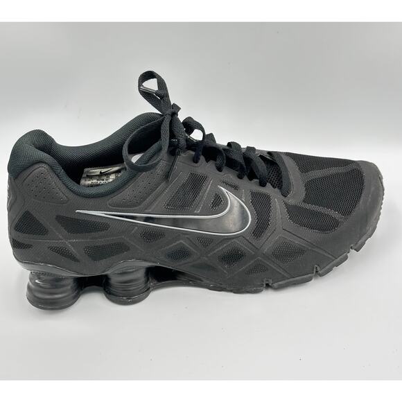 Y2K Nike 2011 Shox Turbo 454166-001 Black Running Shoe Sneaker Size 12 main image 5